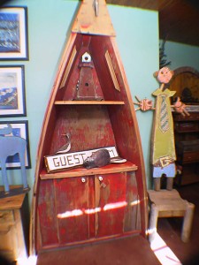 Antique Fishing Boat Shelf * Limited availability, not always in store.